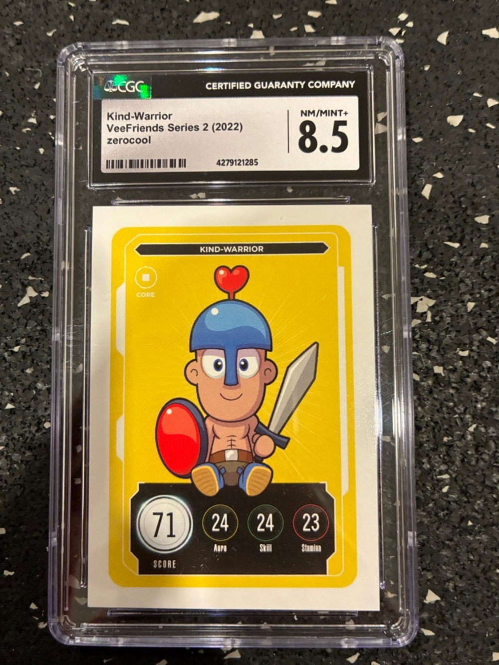 Gary Vee originally owned Kind-Warrior Trading Card by VeeFriends - Yellow
